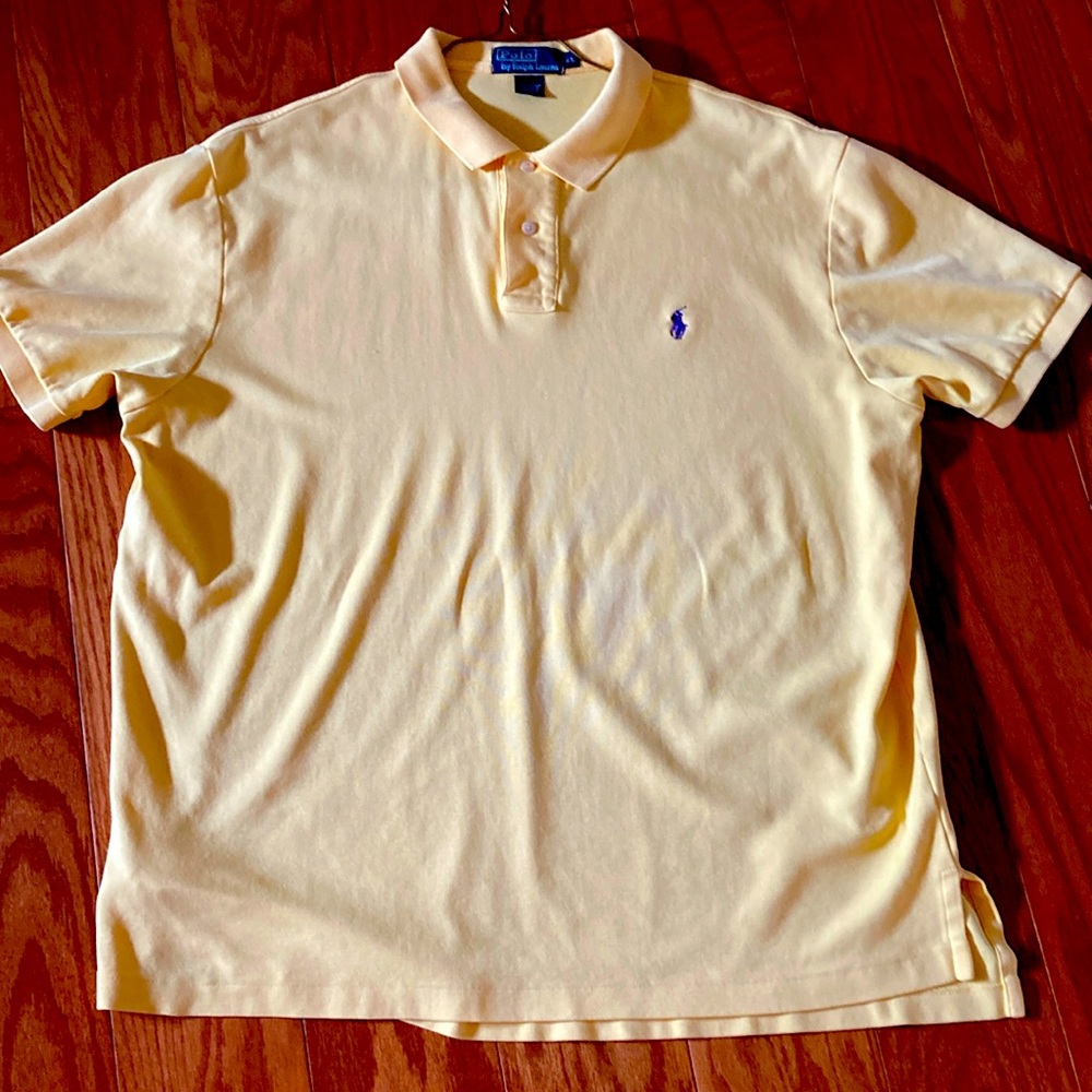 Men’s yellow Polo